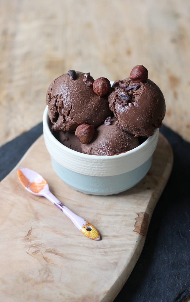 chocolate hazelnut ice-cream