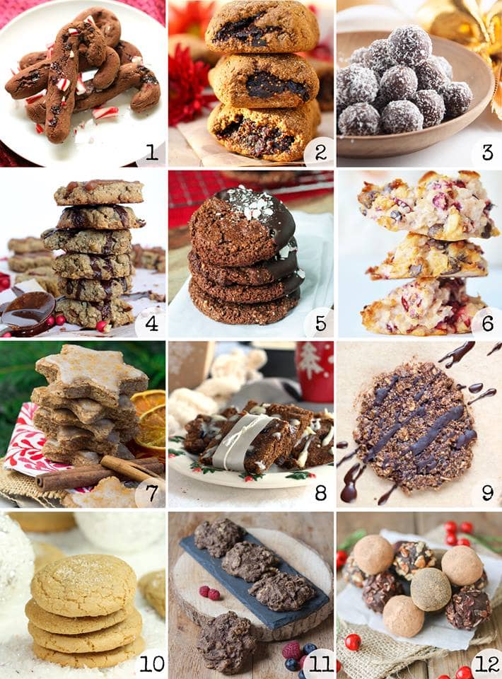 vegan and gluten free holiday cookie party