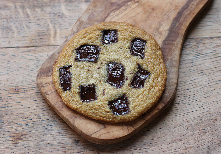 dessert for one: chocolate chip cookie - Harriet Emily